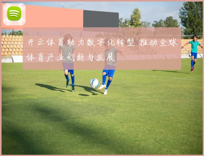 开云体育助力数字化转型 推动全球体育产业创新与发展
